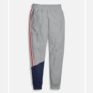 CHAMPION Womens Colorblock Jogger Sweats